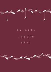 Winter Garland (Christmas color)