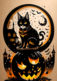 halloween cat c981A1