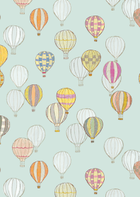 Colorful balloons in the sky 2