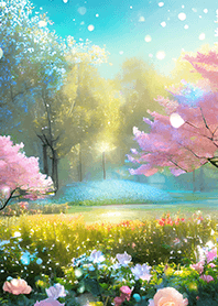 Beautiful real scenery(Spring-846)