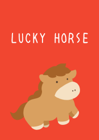 LUCKY HORSE THEME-RED