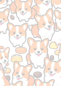 Happy Corgi Dog