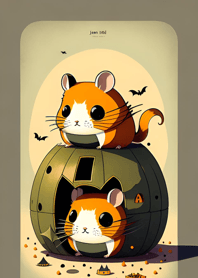Halloween Hamster 23686B