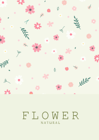 FLOWER GREEN -NATURAL-48