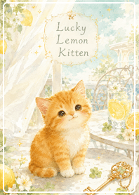 brown Lucky Lemon Kitten