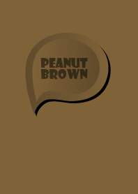 Peanut Brown Button