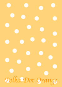 The polka dot Orange No.3