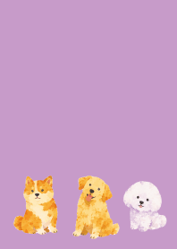 Is my dog here? 02 light purple