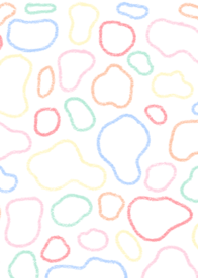 TM X DOODLE COW PRINT PASTEL