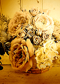 theme【flower】sepia