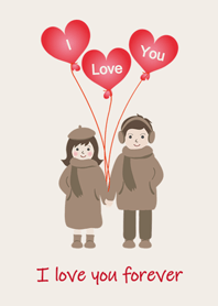 We go for a walk together-Valentine'sDay