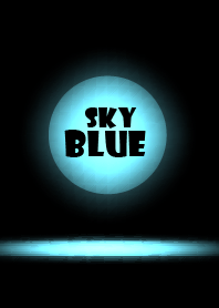 Simple sky blue in black theme vr.2
