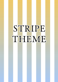 GRADATION STRIPE-BEIGE BLUE-WHITEj