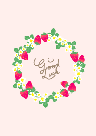 Cute strawberry wreath27 from Japan