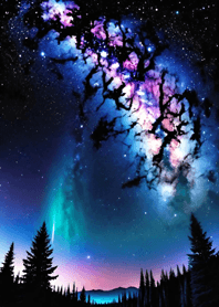 Mountain, Sea, and Moonlit Night F1859c