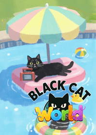Cute Black Cat World - JP106