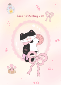 Land-dwelling cat