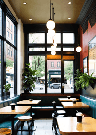 Cozy Coffee shop 60b3c0