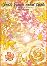 Gold Rose Good Luck