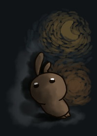 rabbit staring - sigh -3