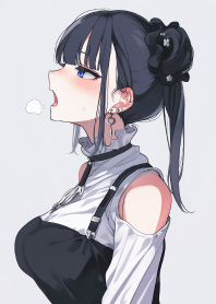 女孩的側臉 4