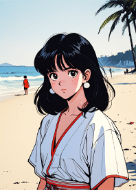 Japanese, 1980s, girl v2