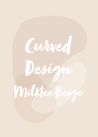 Curved Design : Milktea Beige