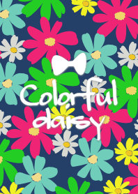 Colorful daisy