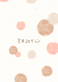 Watercolor round adult11 from Japan