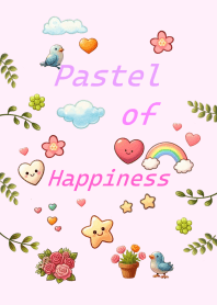 Pastel of happiness