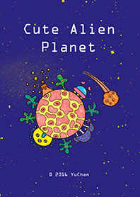 Cute Alien Planet