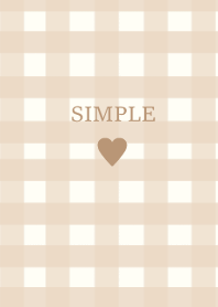 SIMPLE HEART :)check yellowbeige