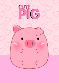 Cute Pink Pig Theme