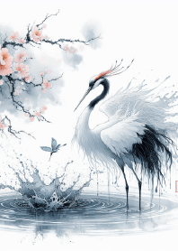 Idle clouds and wild cranes 2