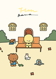 憨憨在公園