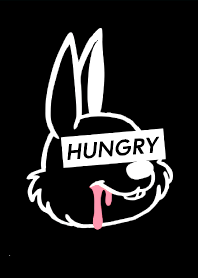 HUNGRY RABBIT -BLACK- THEME 61