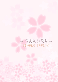 Simple Spring 〜SAKURA Ⅲ〜