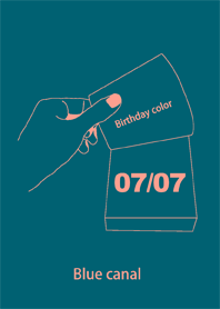 生日顏色 7月7日 簡單