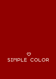 Simple Color*Red