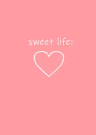 sweet life heart (babypink:)