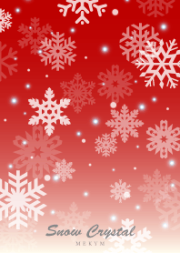 Snow Crystal -RED-
