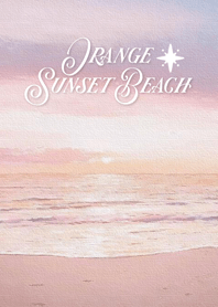 Orange Sunset Beach