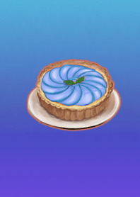 Blue Hawaii Pie