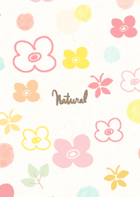 Spring watercolor circle2 from Japan