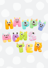 แฮปปี้ ฟลัฟฟี่ มอนสเตอร์_สีขาว2