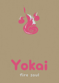 Yokai fire soul  pink and choc