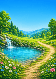 Dream in Valley and a Flower Garden 3_53