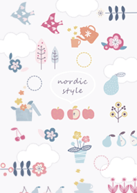 Flowers and fruits violet04_2