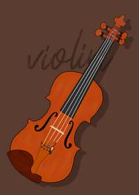 小提琴2(深棕色)