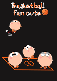 basketball fan cute